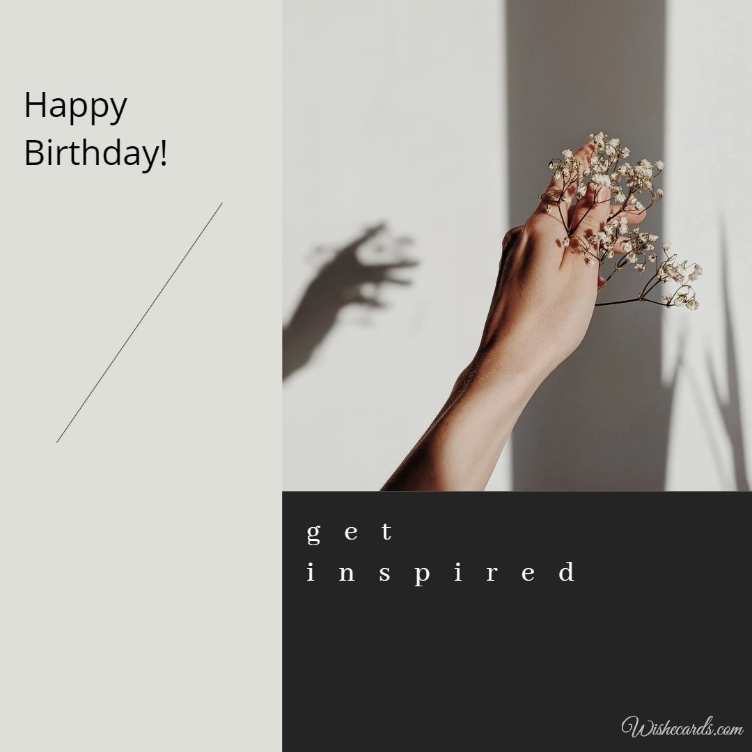 Birthday Wish Ecard To Photographer