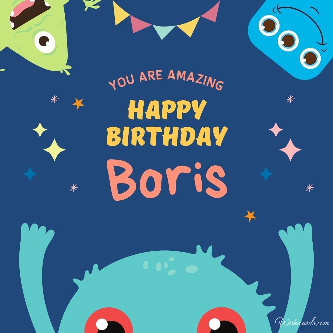 Boris Happy Birthday