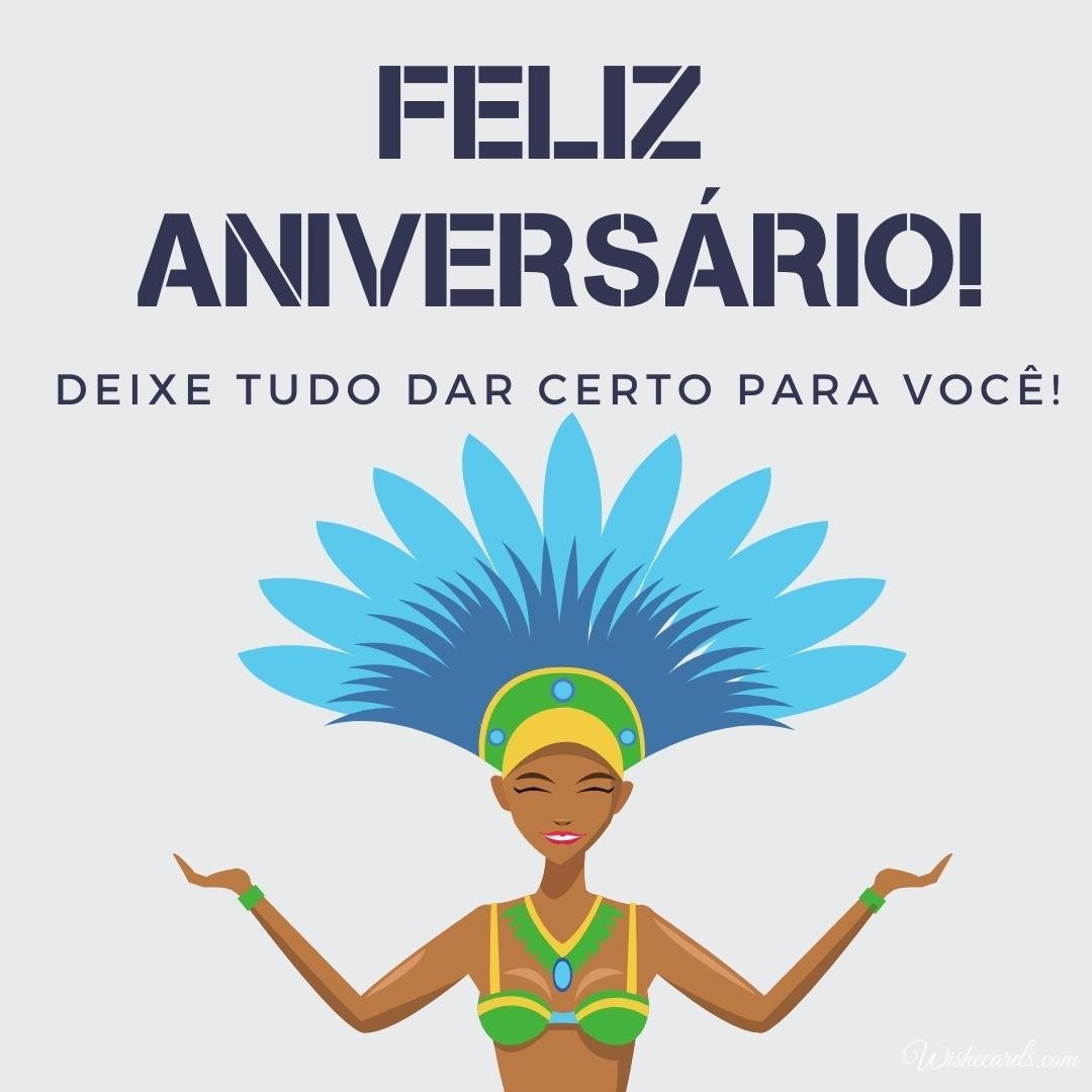 Brazilian Funny Birthday Ecard