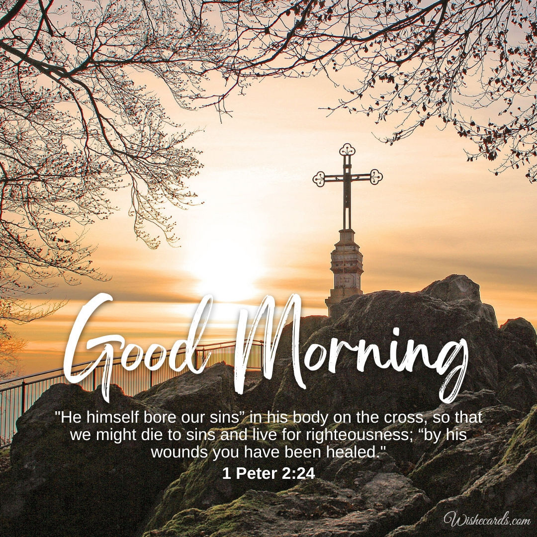 Christian Good Morning Message with Image
