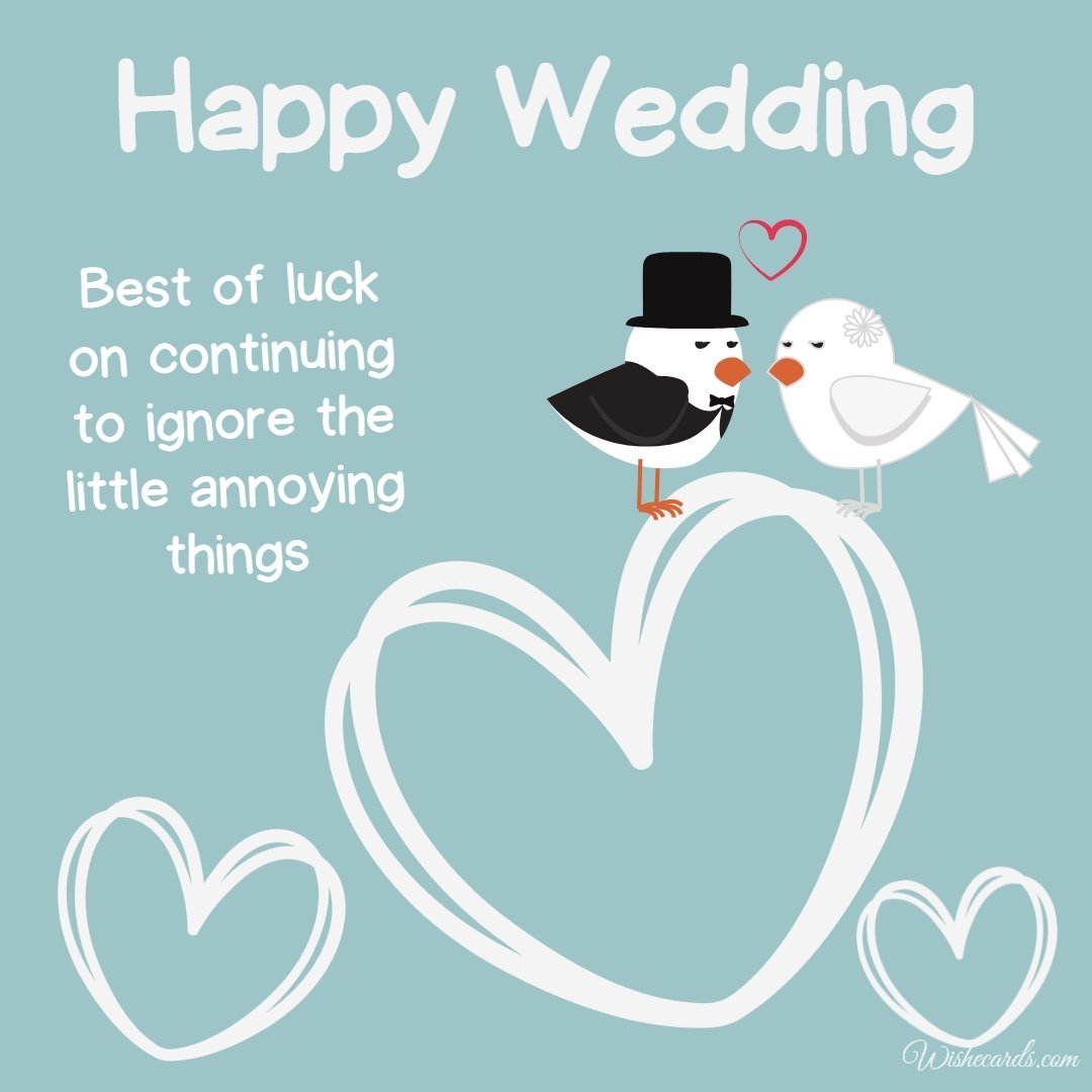 Cool Humorous Wedding Ecard