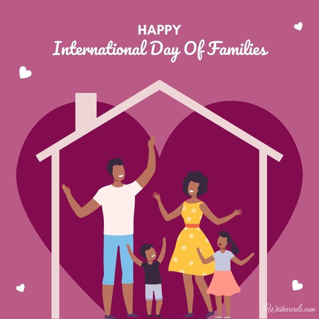 Cool International Day Of Families Ecard