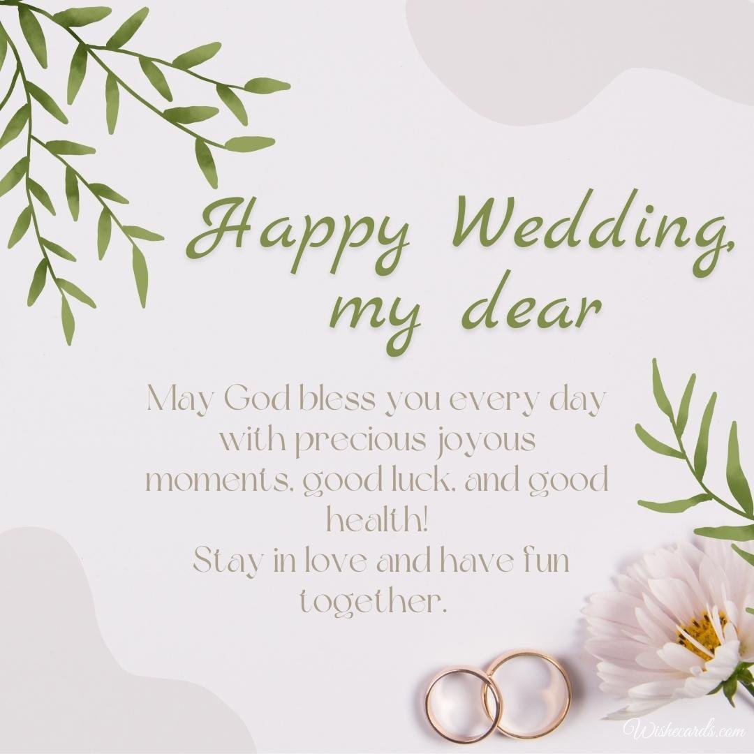 Cool Marriage Image For Bride With Text