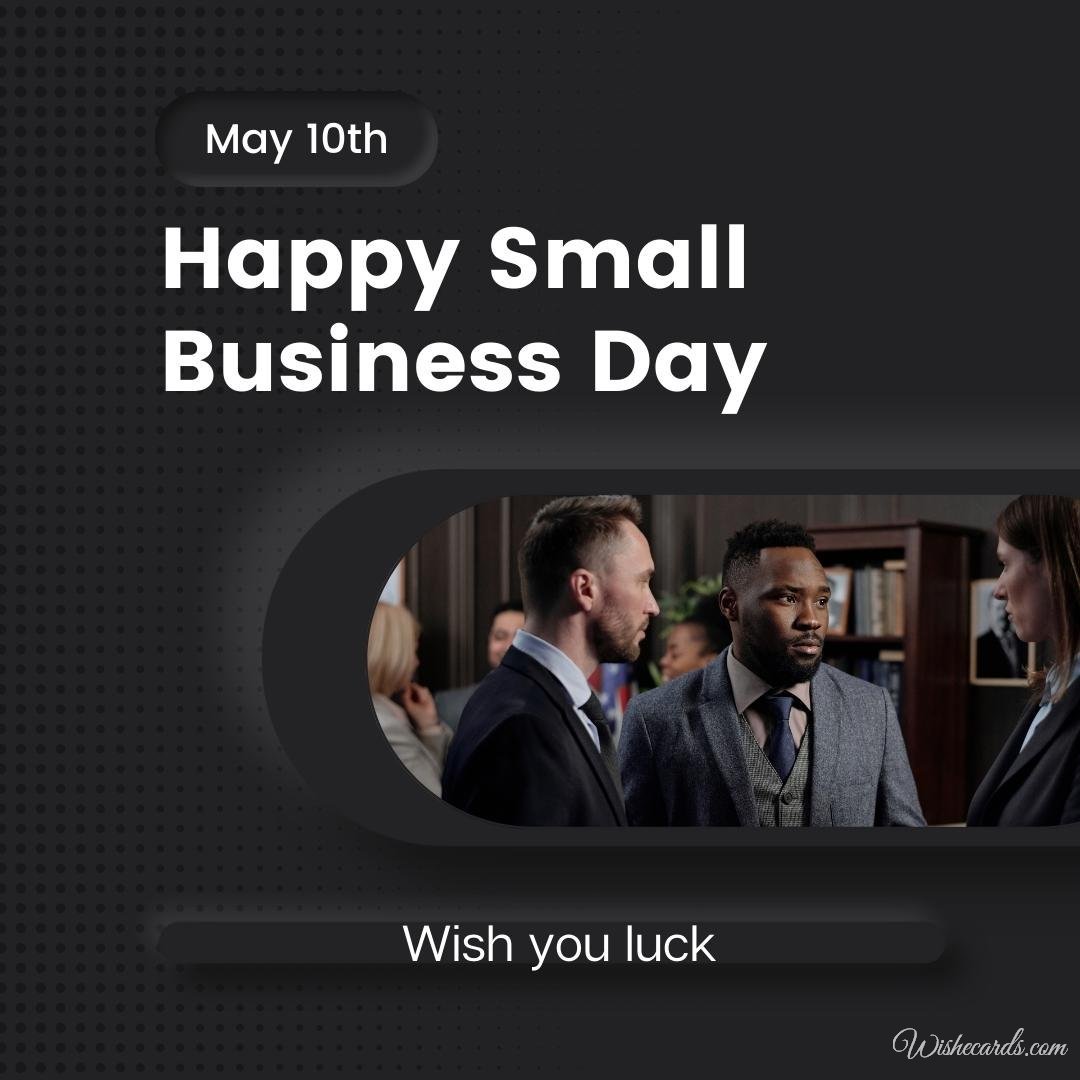 Cool National Small Business Day Ecard