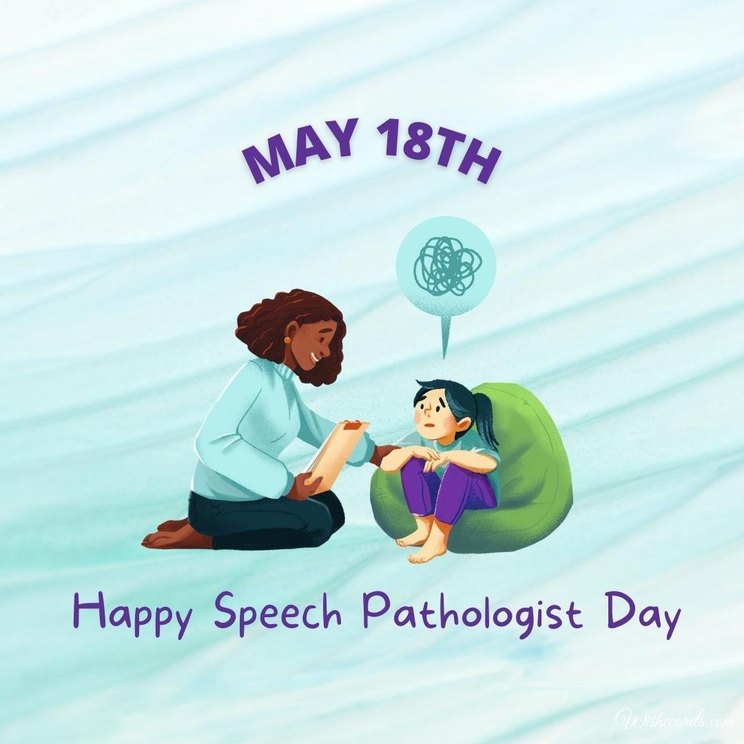 Cool National Speech Pathologist Day Ecard