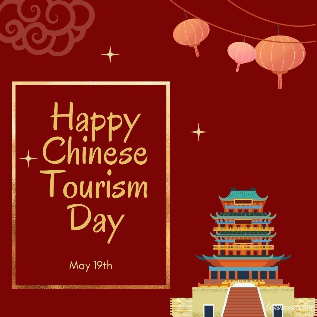 Cool National Tourism Day In China Ecard