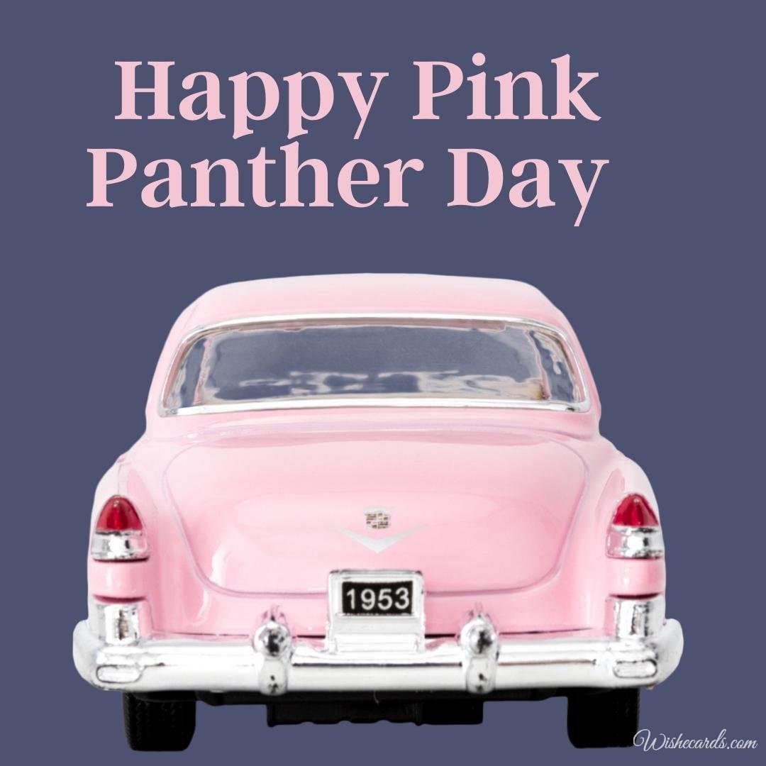 Cool Pink Panther Day Ecard