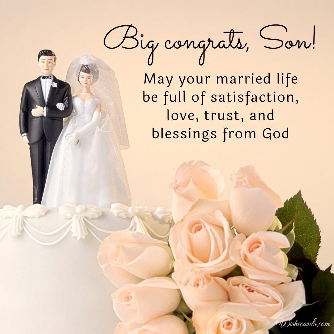 Cool Virtual Marriage Picture For Son