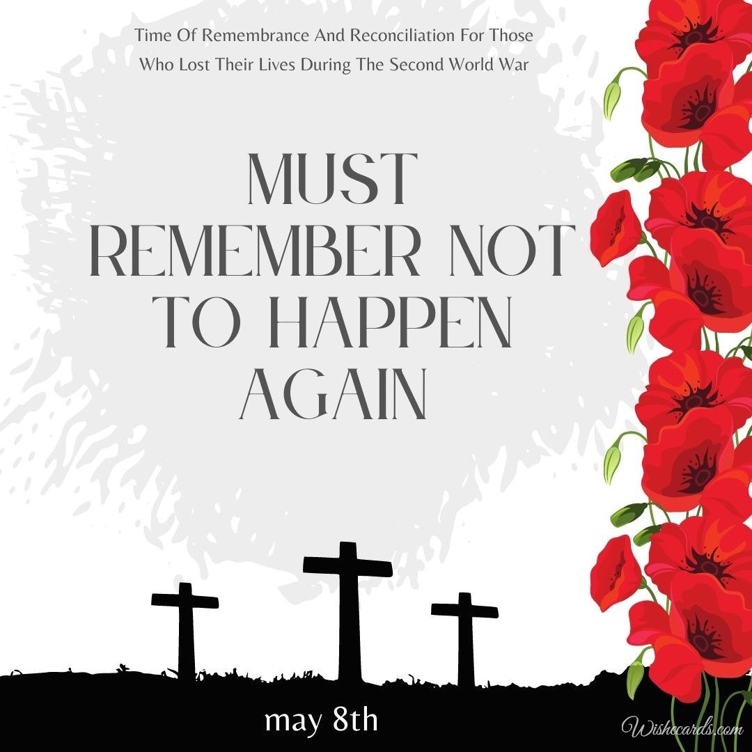 Cool Virtual Time Of Remembrance And Reconciliation For Those Who Lost Their Lives During The Second World War Image