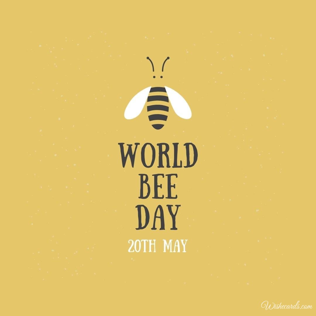 Cool Virtual World Bee Day Image