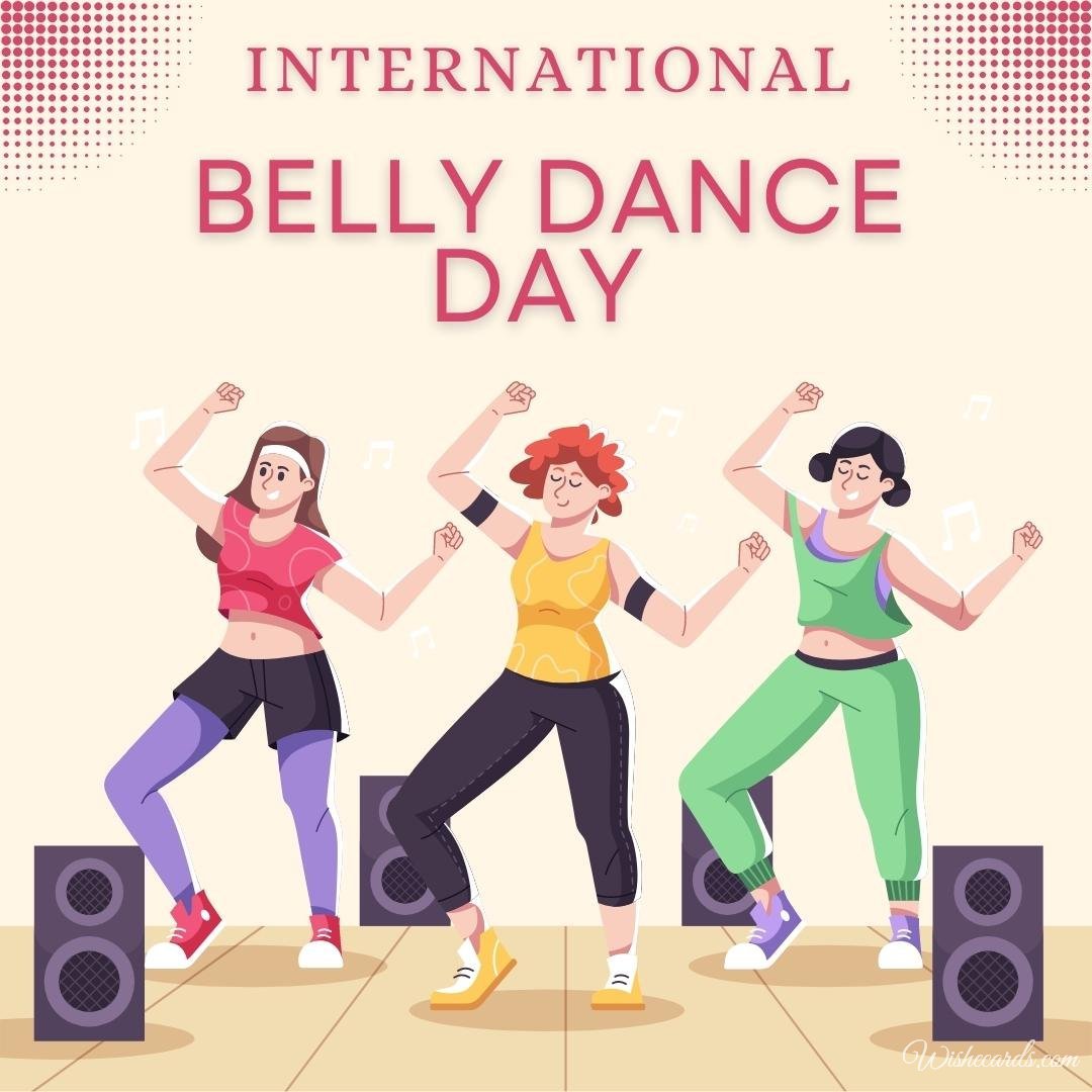 Cool Virtual World Belly Dance Day Image
