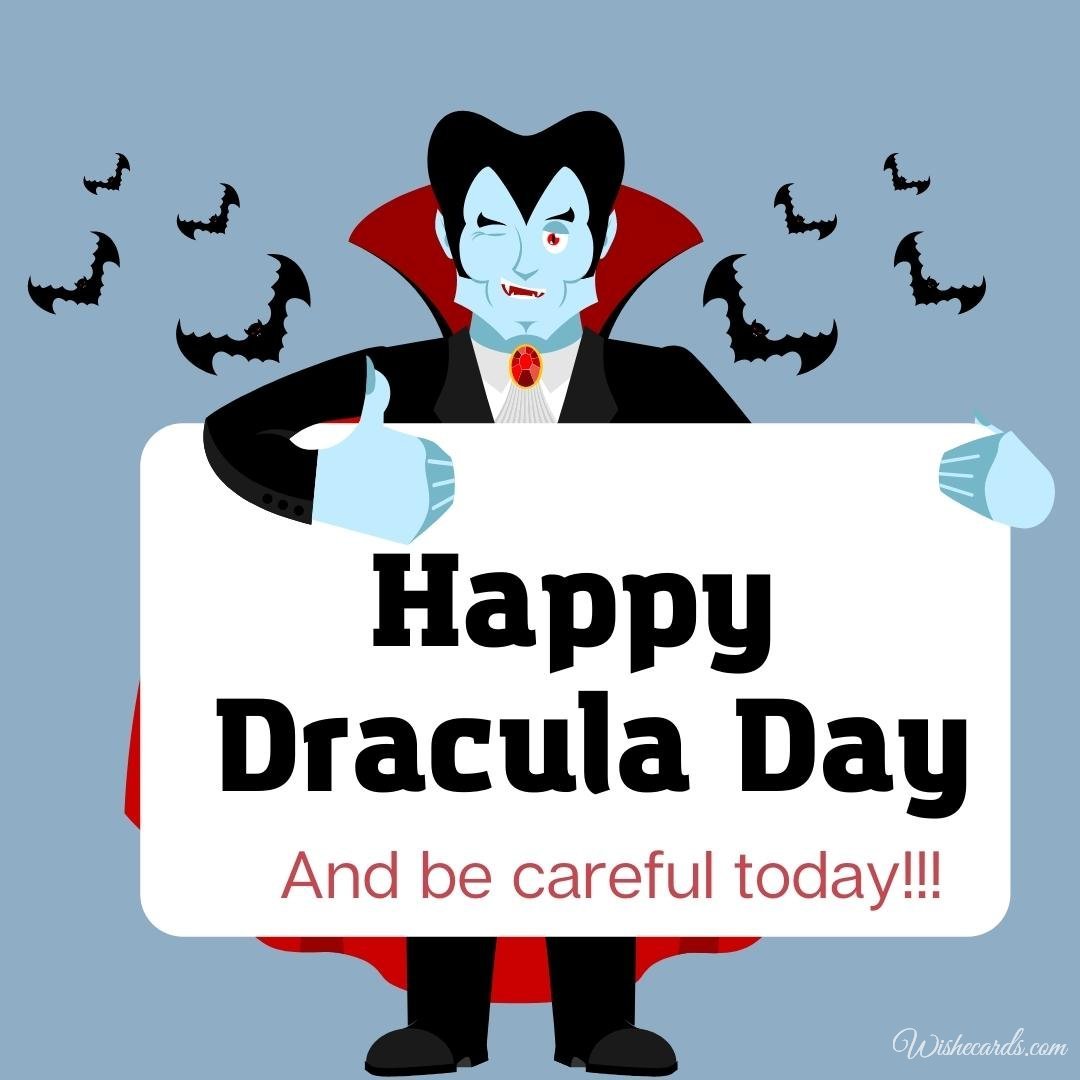 Cool Virtual World Dracula Day Image