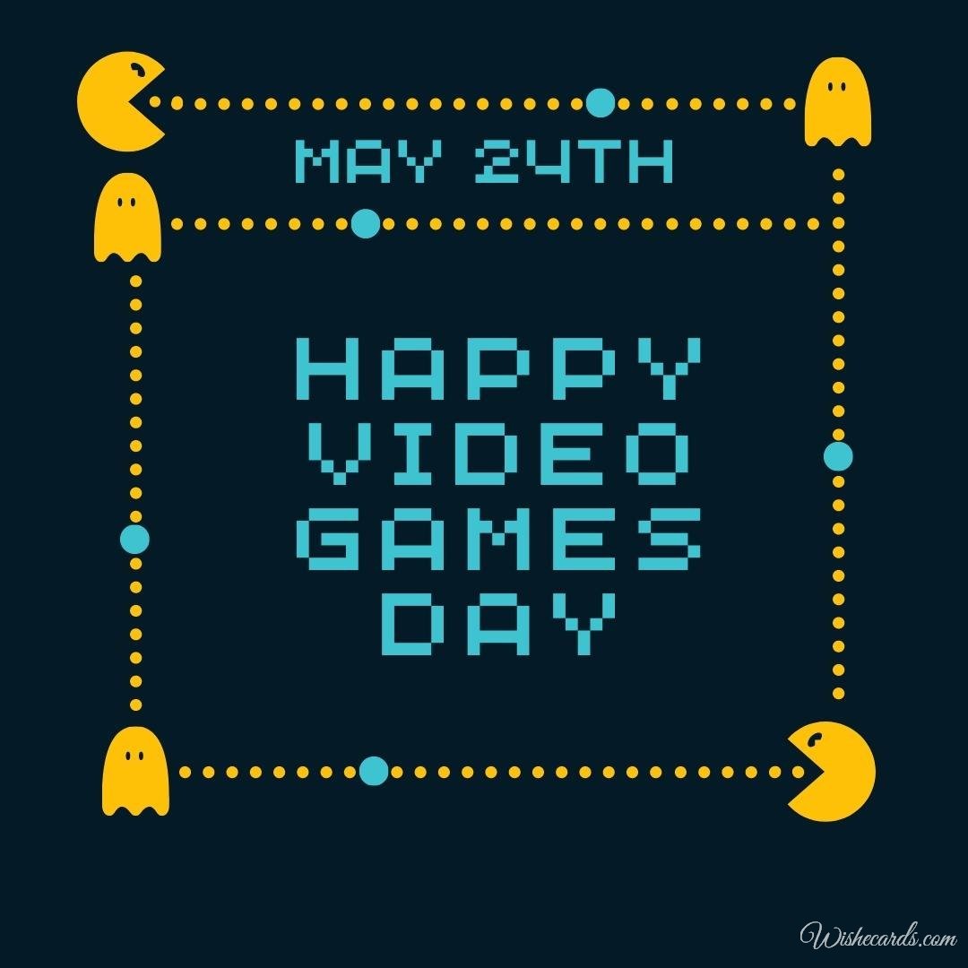 Cool Virtual World Video Games Day Image