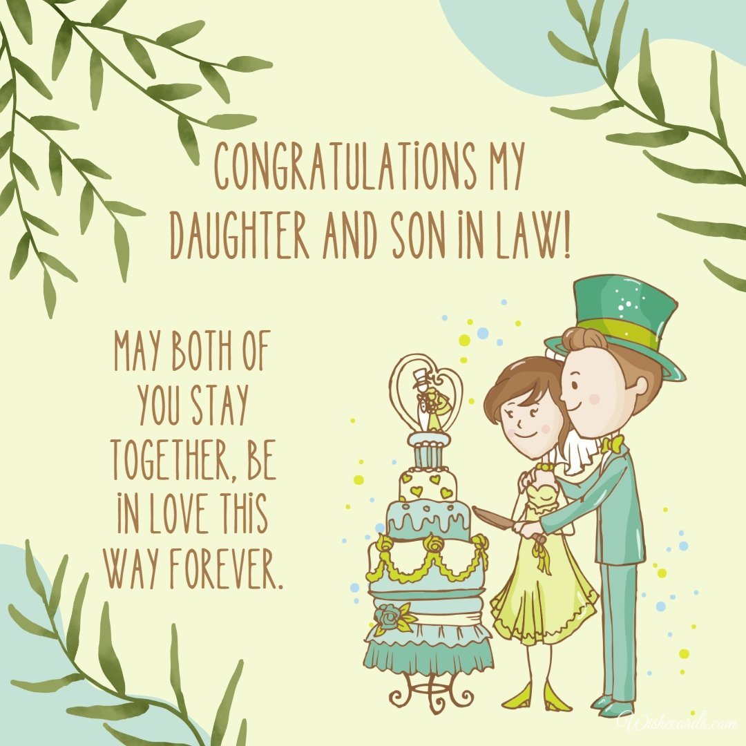 Cool Wedding Ecard For Daughter