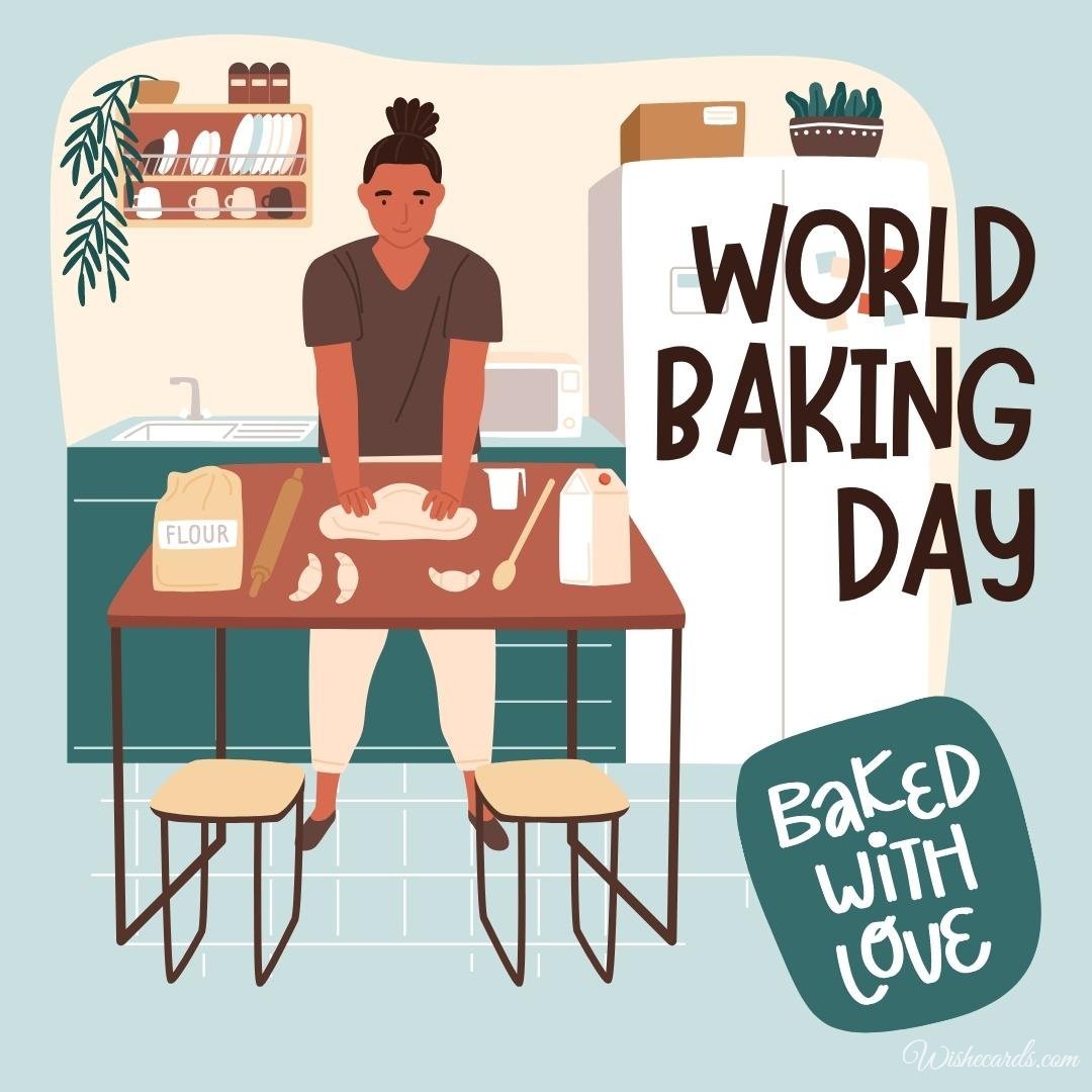 Cool World Baking Day Ecard