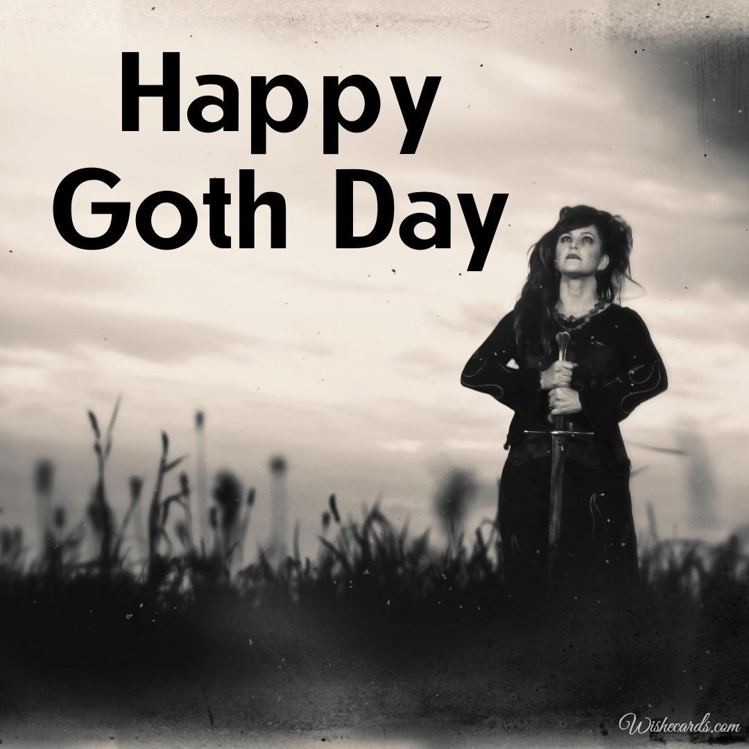 Cool World Goth Day Ecard