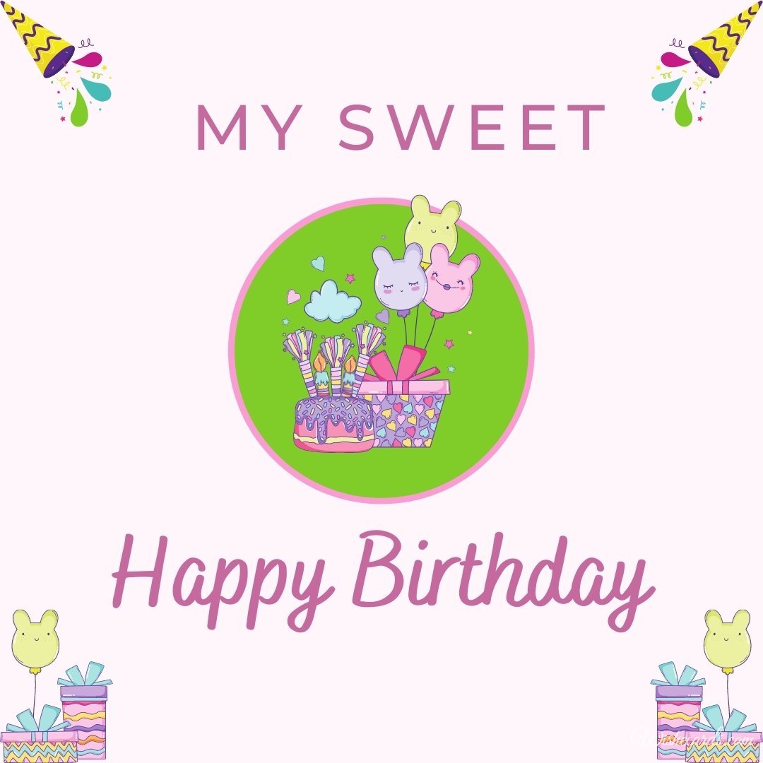 Cute Birthday Wish Card For Kids