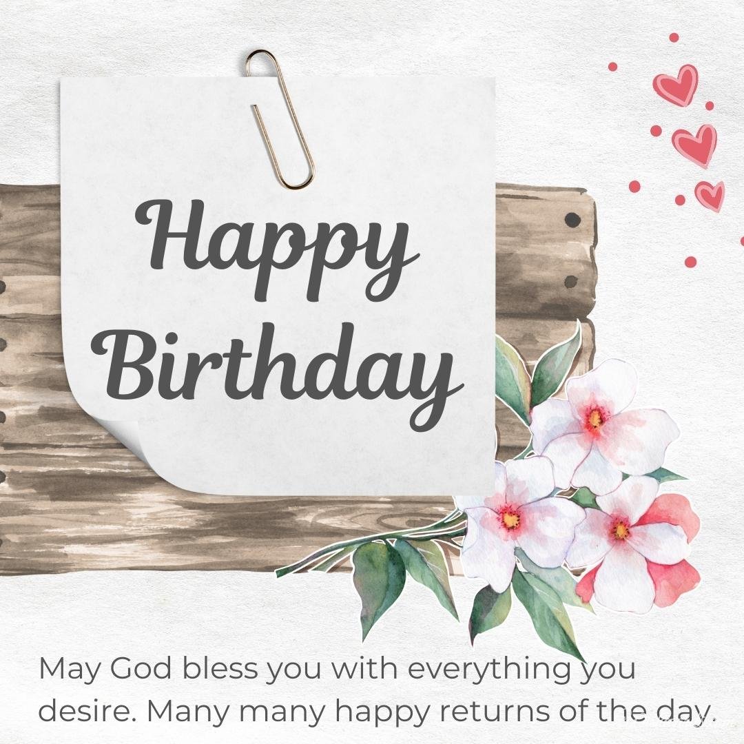 Cute Happy Birthday Cards With Good Wishes