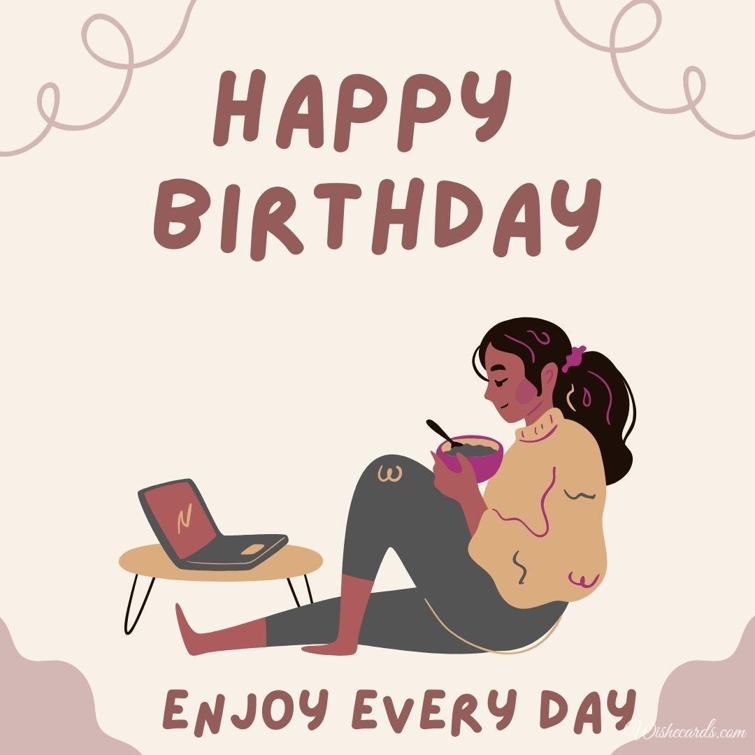 Electronic Birthday Card For Her
