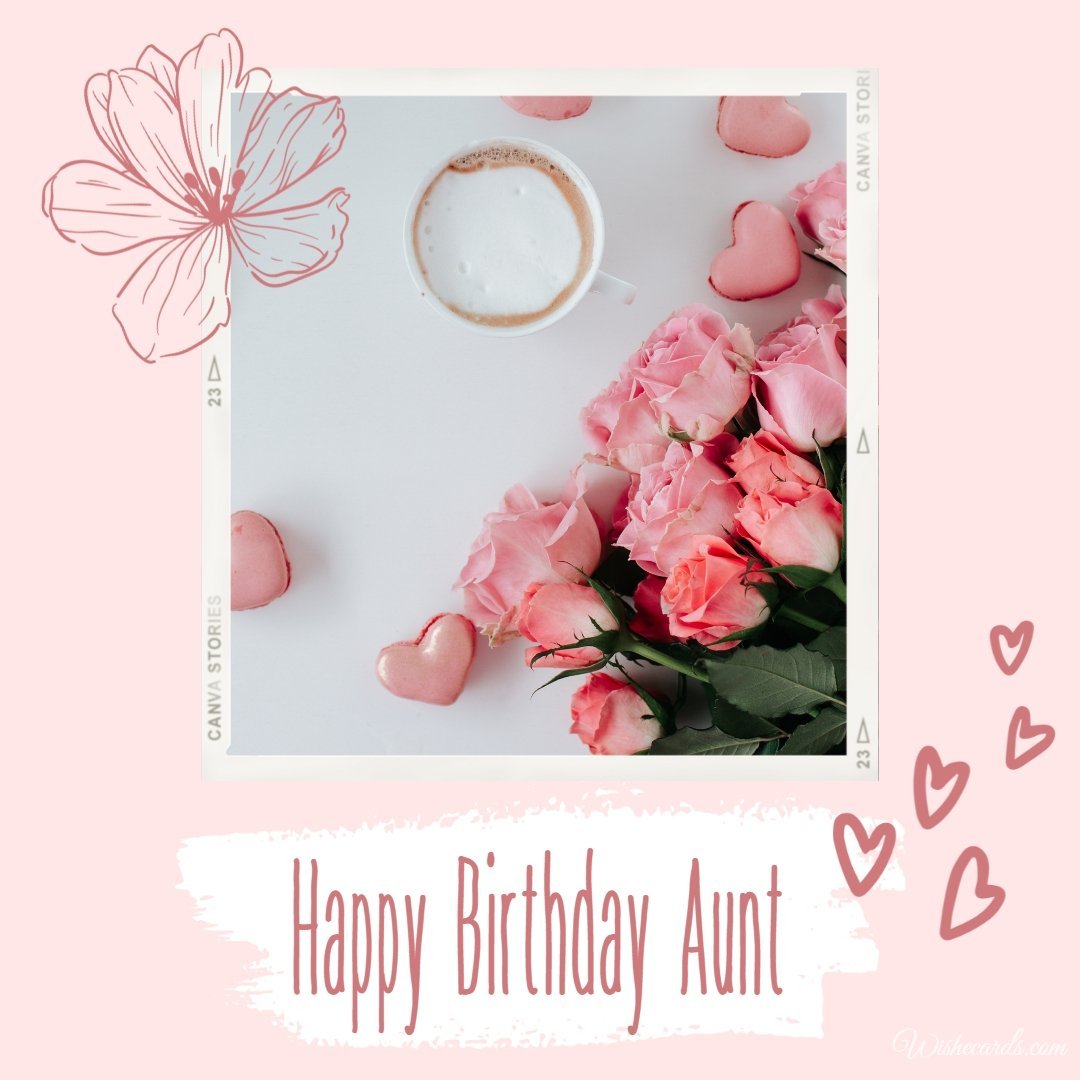 Free Birthday Card for Aunt