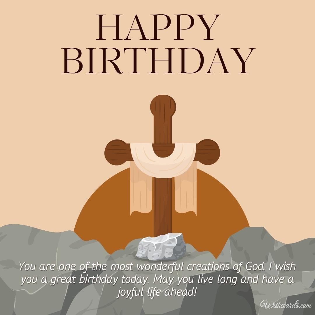 Free Birthday Card For Christian