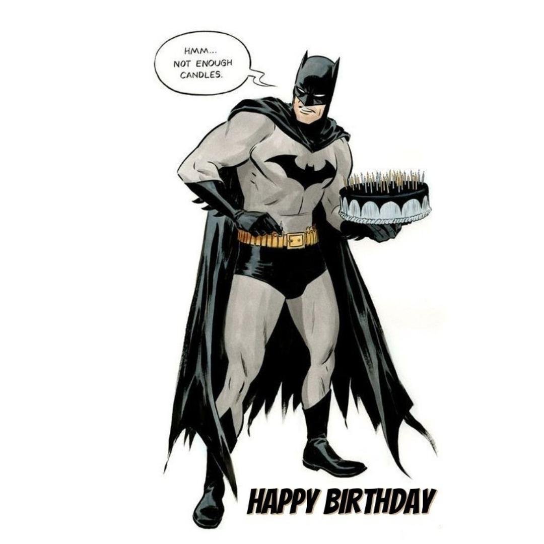 Free Birthday Card With Batman