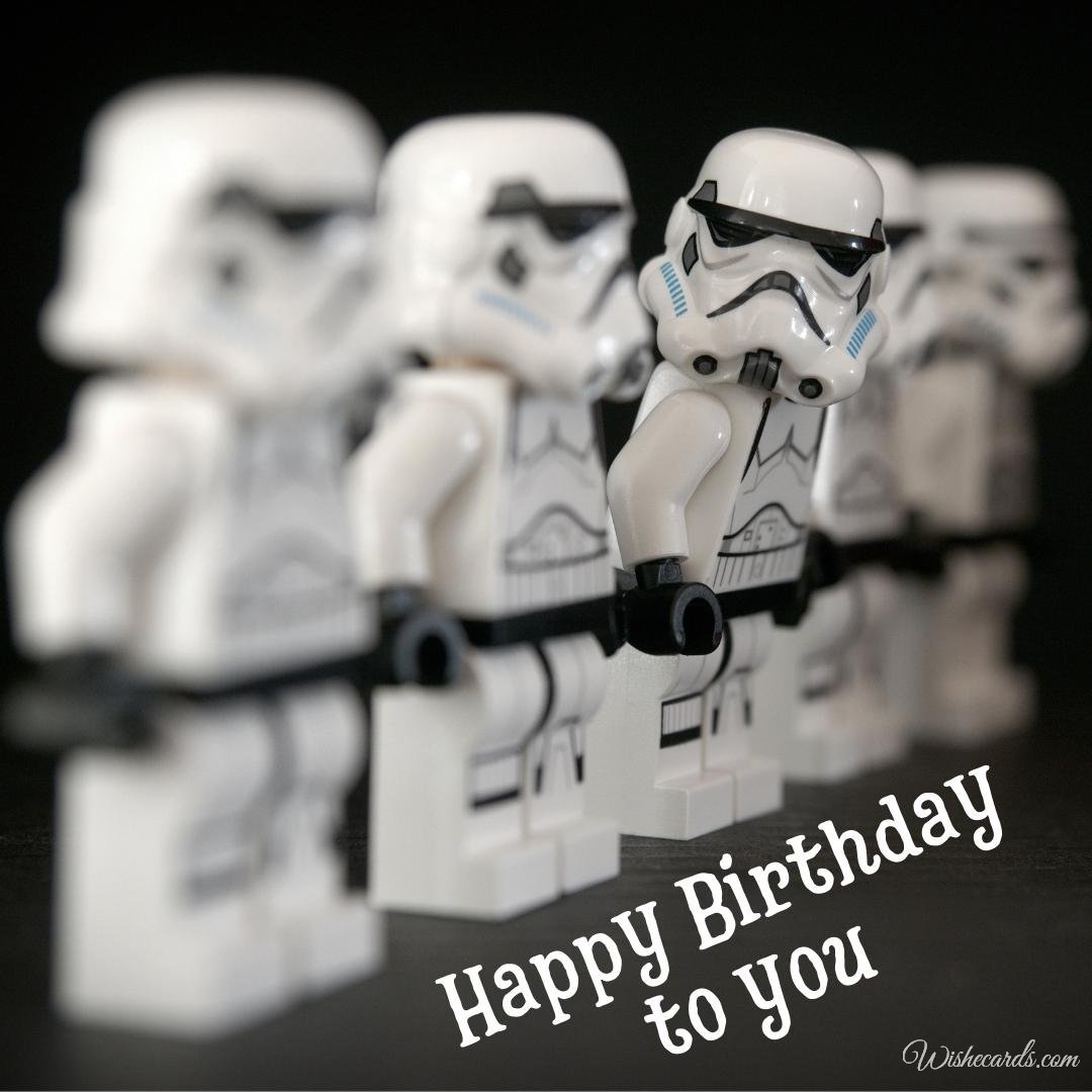 Free Birthday Card With Star Wars