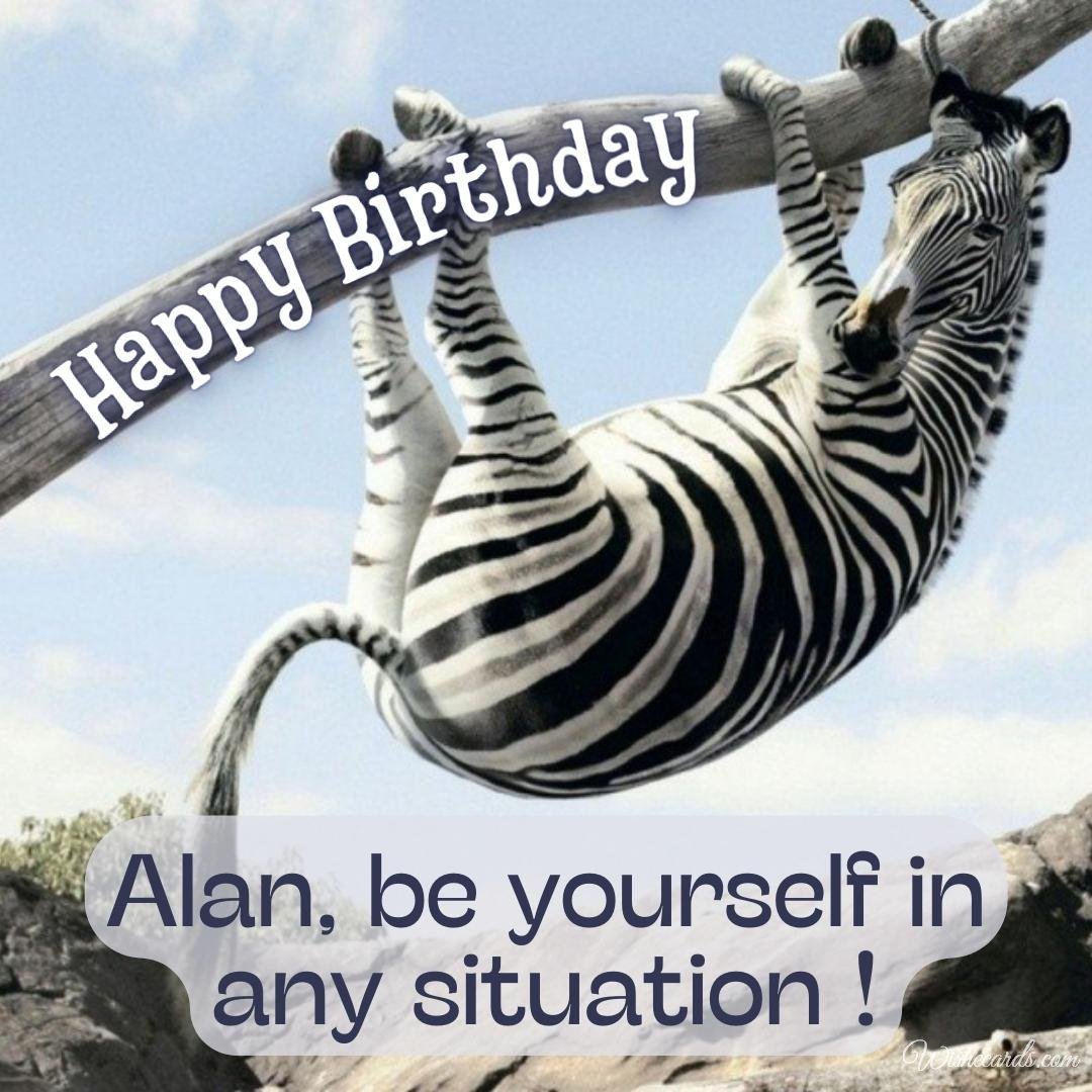 Free Birthday Ecard For Alan