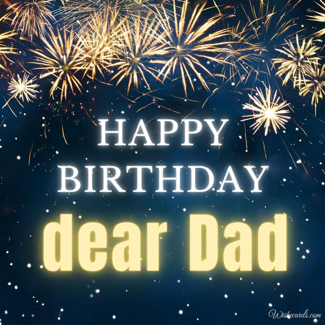 Original Birthday Ecard for Dad