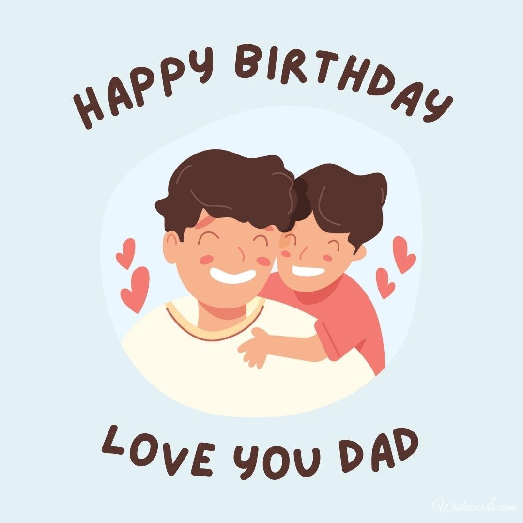 Original Birthday Ecard for Father