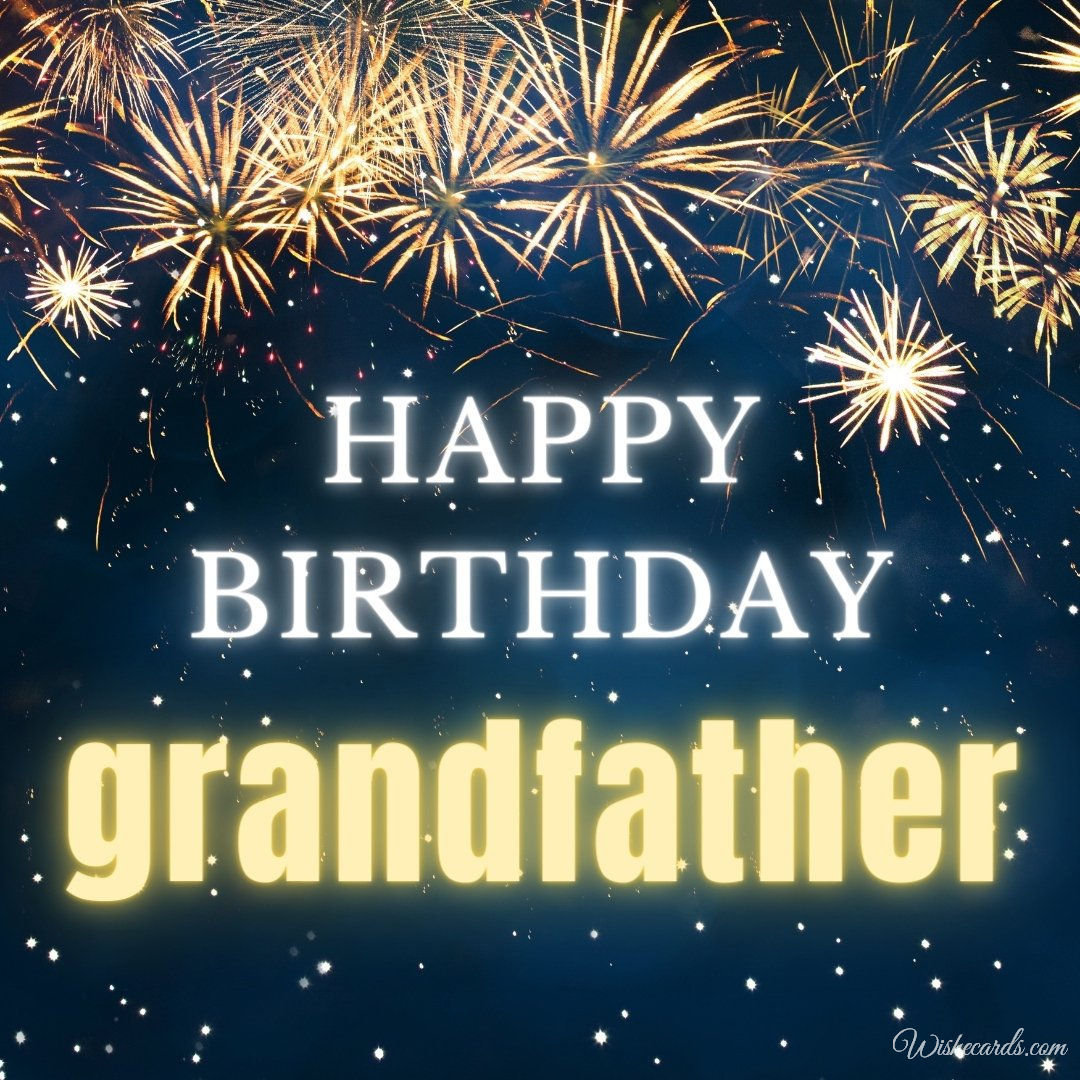 Free Birthday Ecard For Grandfather