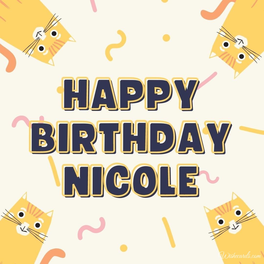 Free Birthday Ecard For Nicole