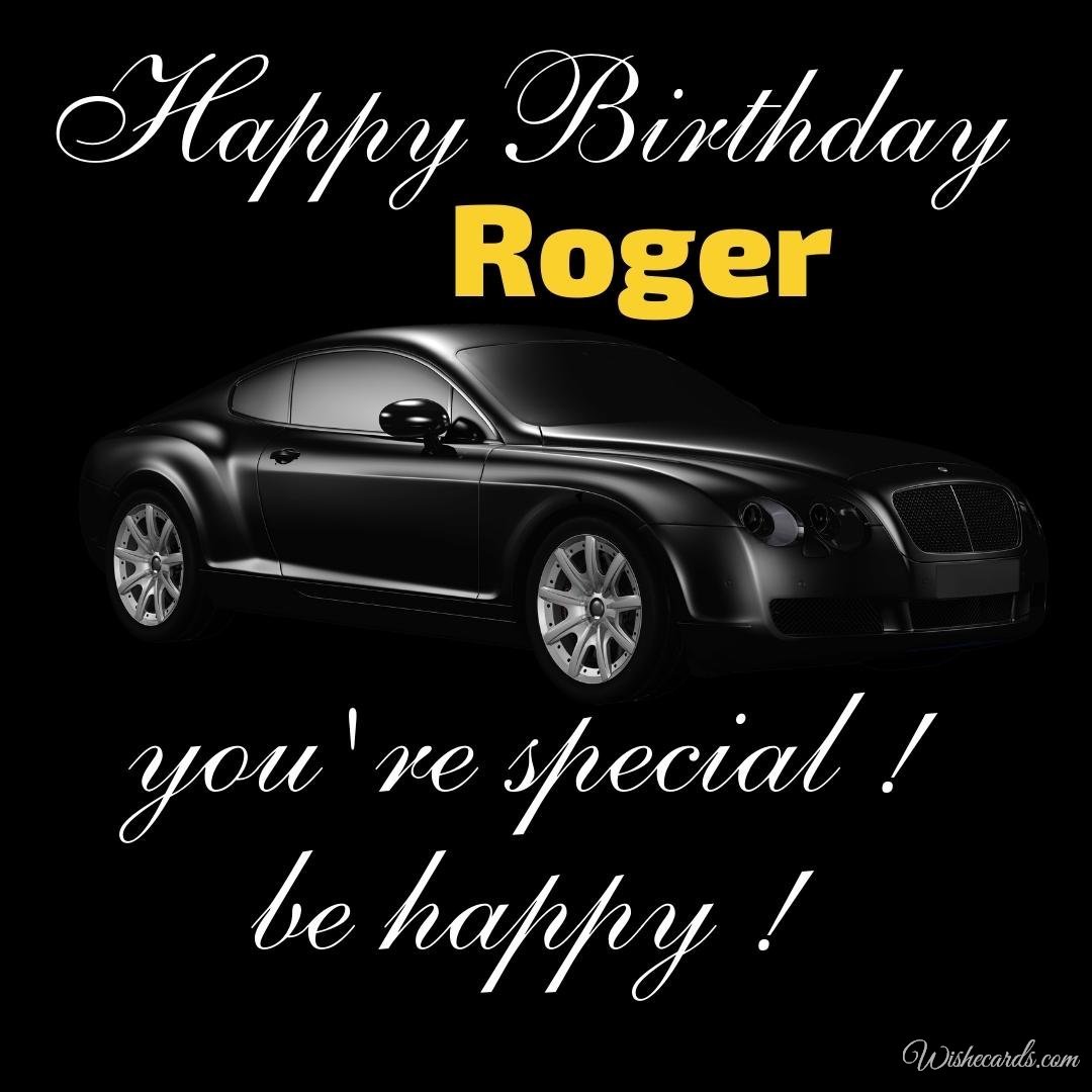Free Birthday Ecard For Roger