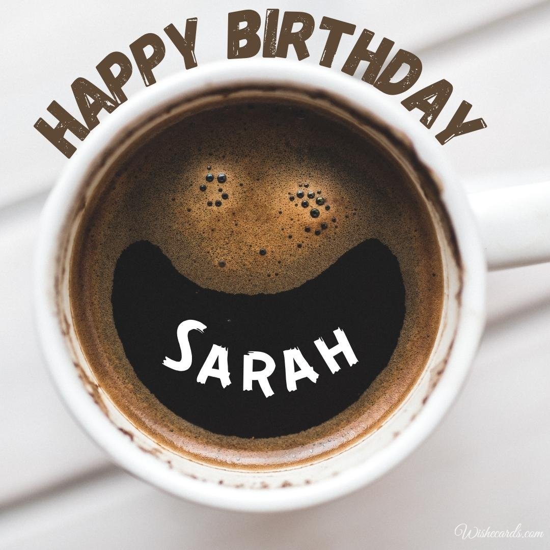 Free Birthday Ecard For Sarah