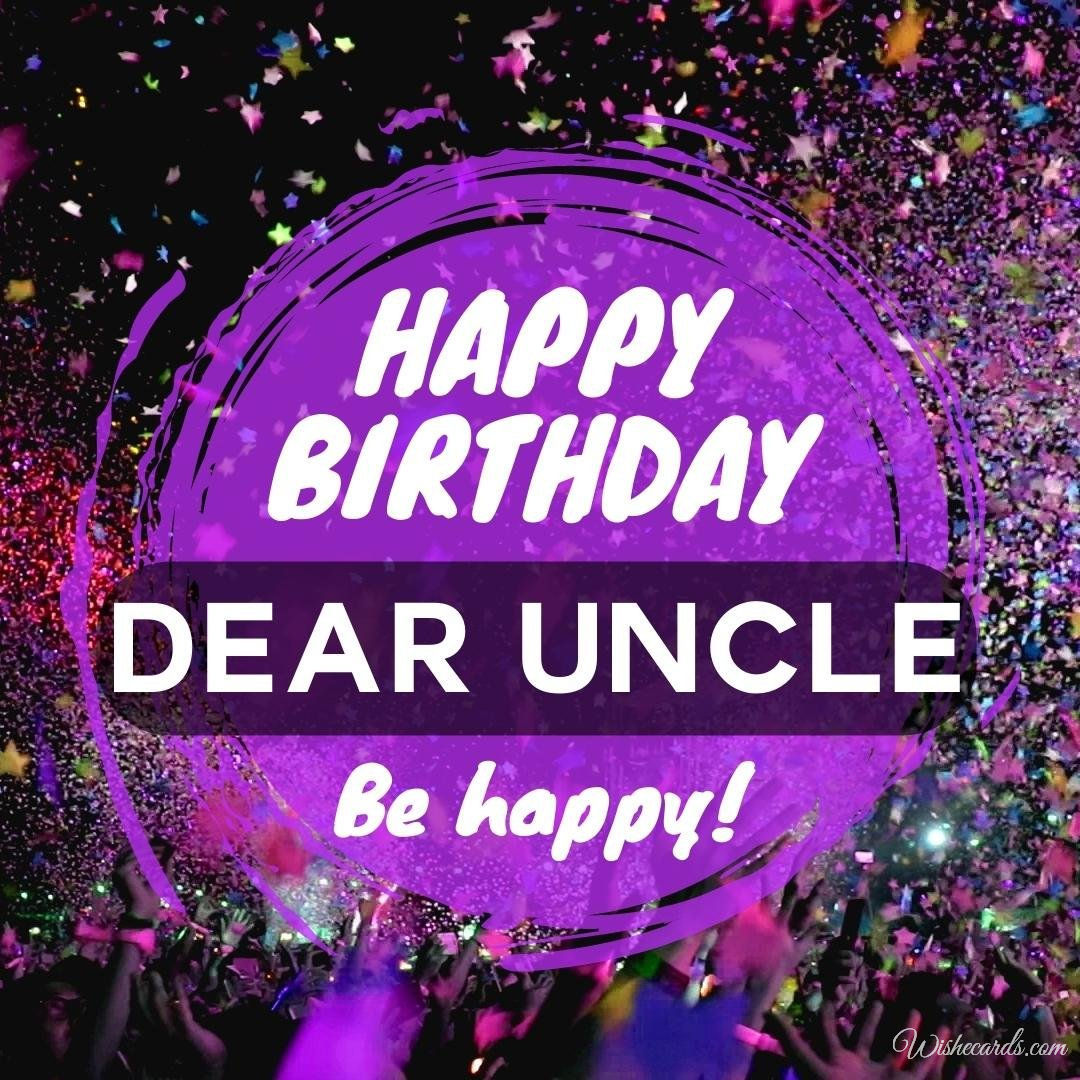 Free Birthday Ecard For Uncle