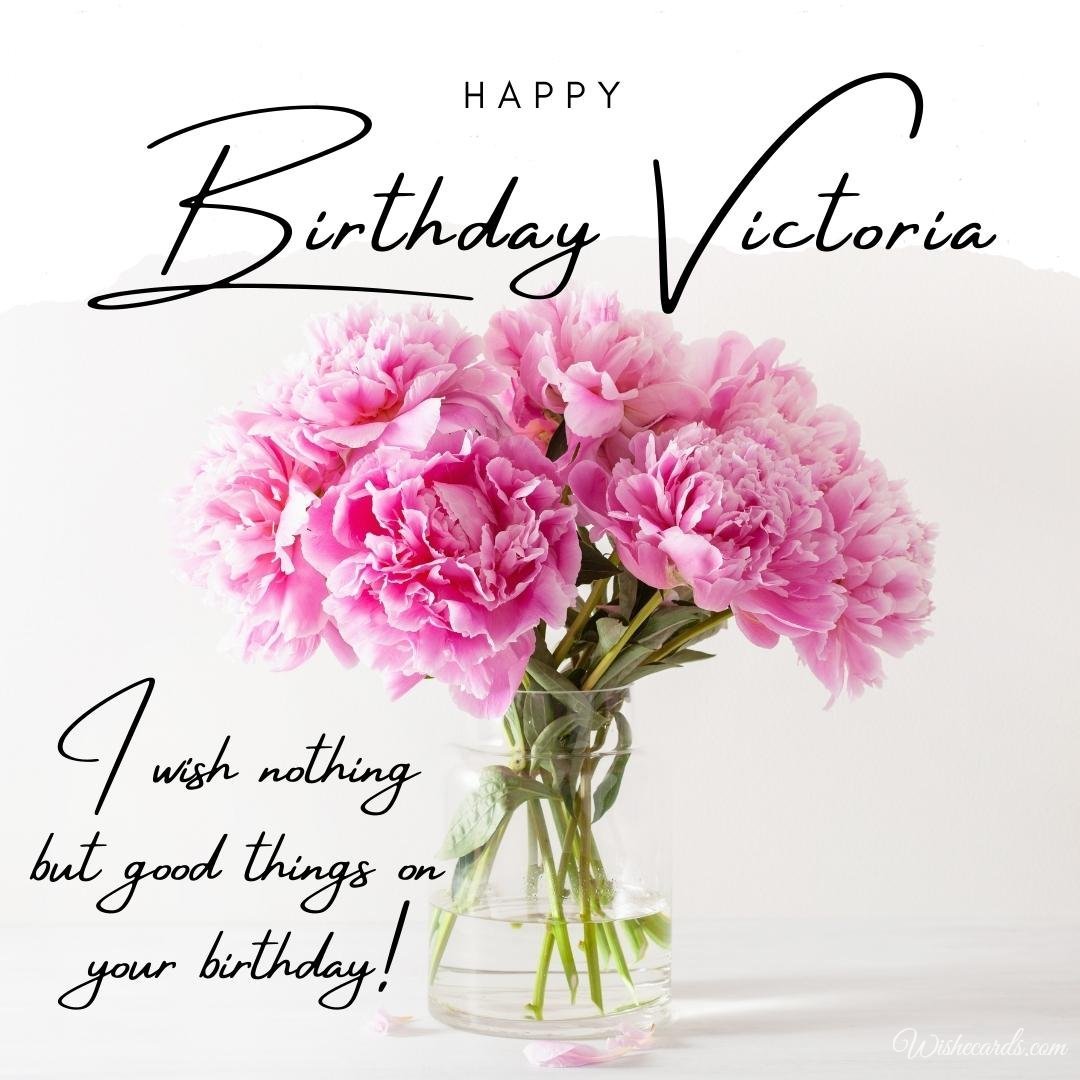 Free Birthday Ecard For Victoria
