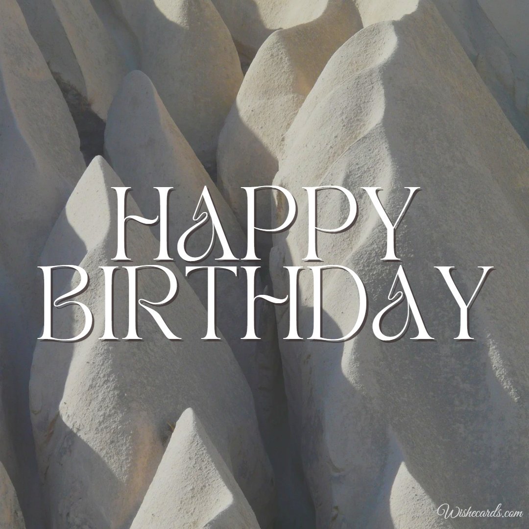 Free Birthday Ecard To Geologist