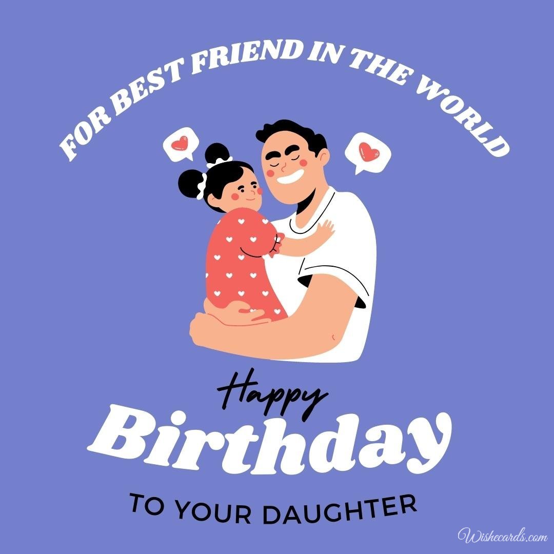 Free Daughter Birthday Ecard For Friend