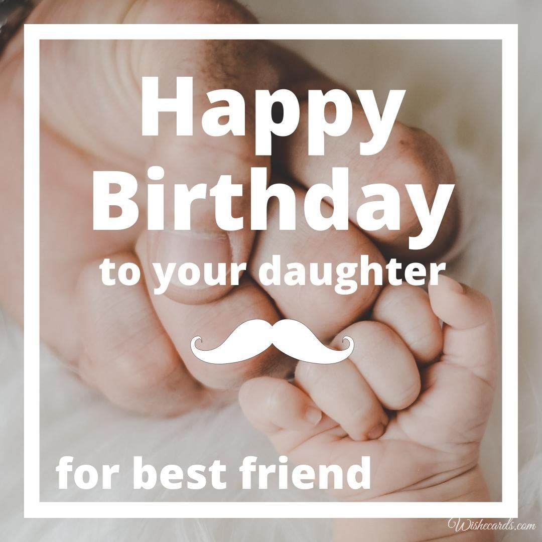 Free Daughter Happy Birthday Card For Friend