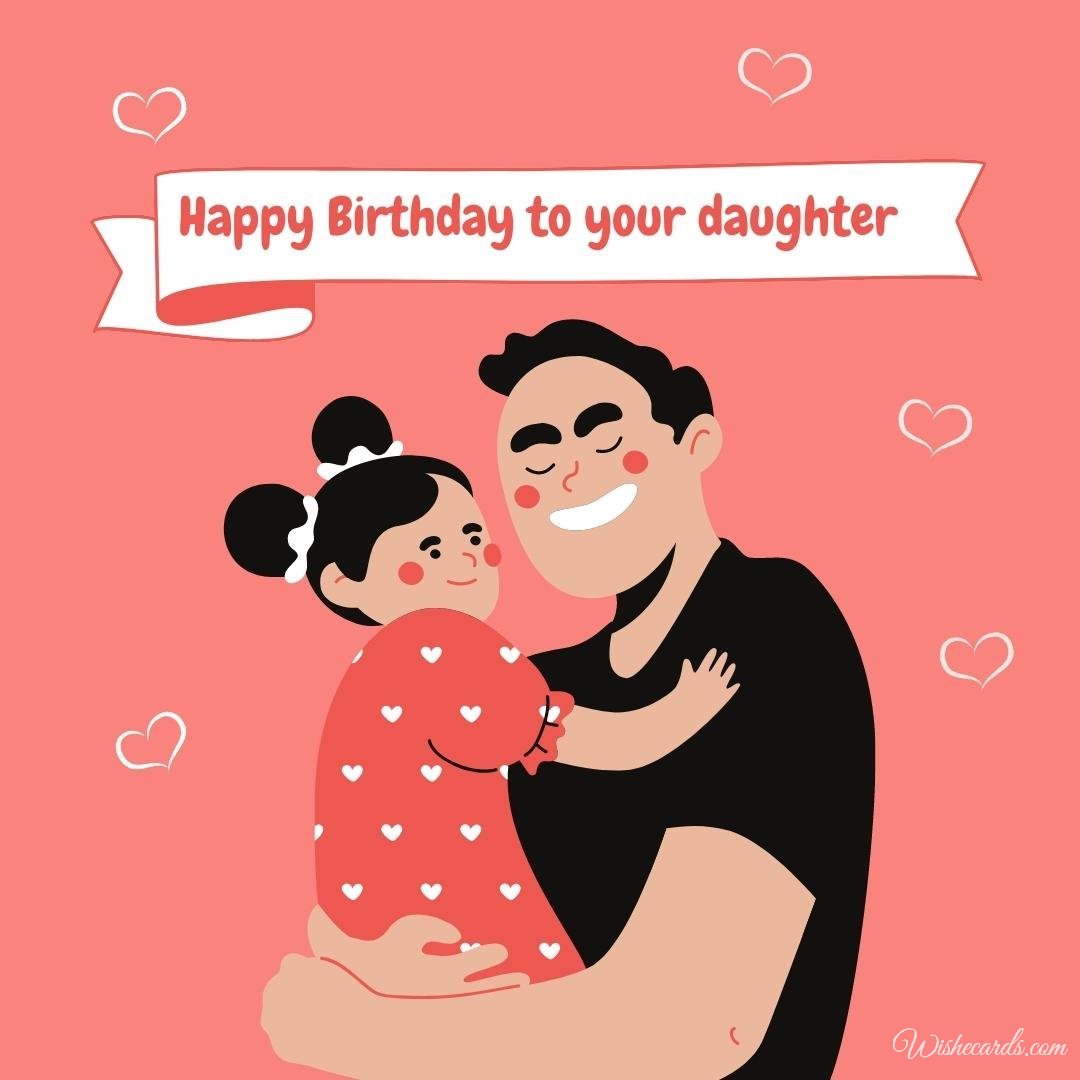 Free Daughter Happy Birthday Ecard For Friend
