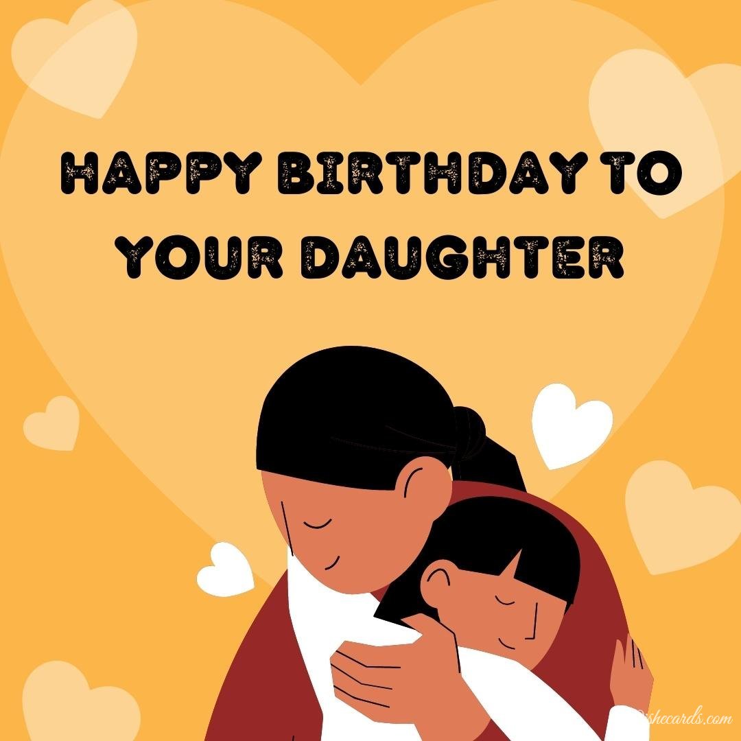 Free Daughter Happy Birthday Ecard For Girlfriend