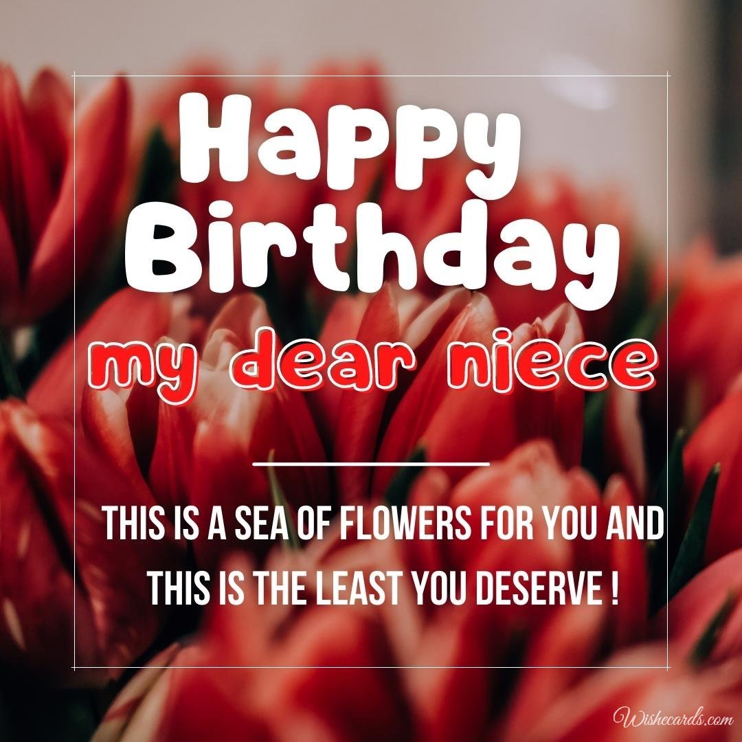 Free Happy Birthday Card For Niece