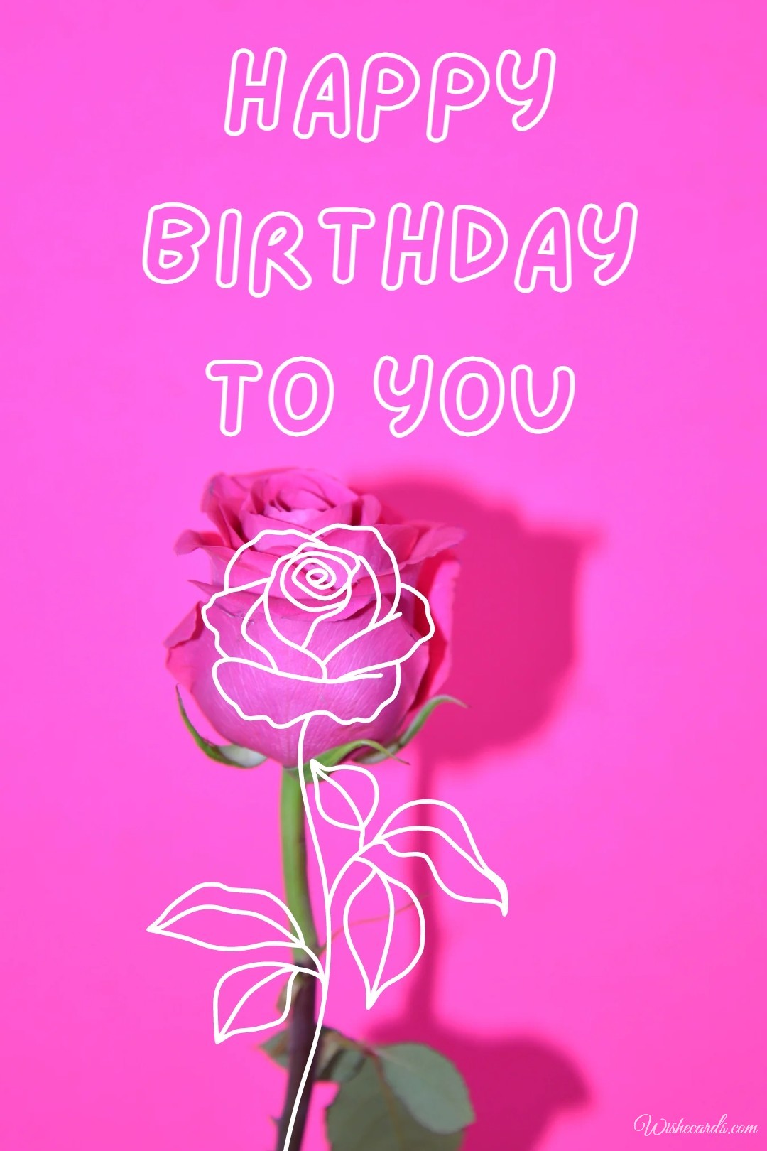 Free Happy Birthday Card For Woman With Roses