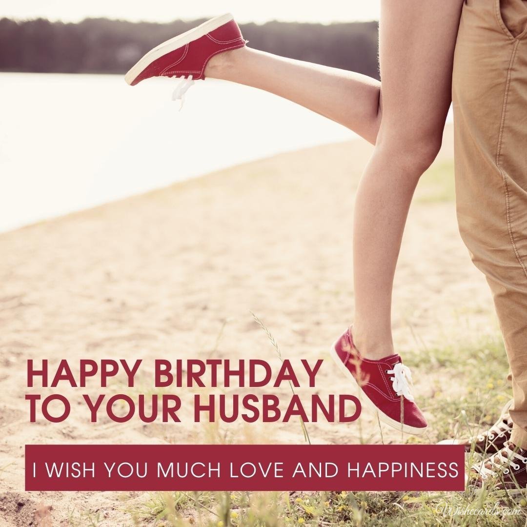Free Husband Happy Birthday Card For Wife