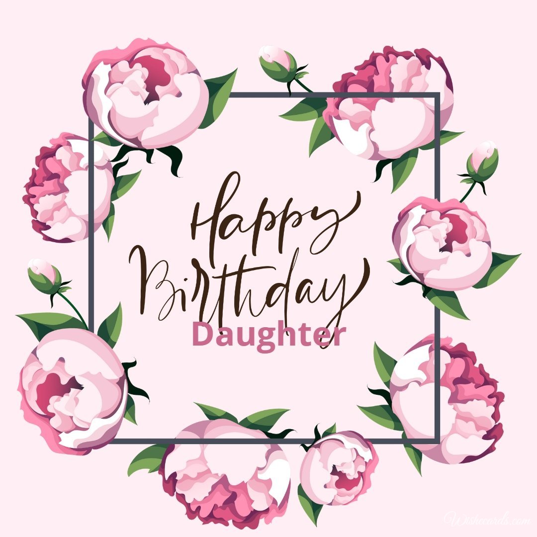 Online Birthday Card for Daughter