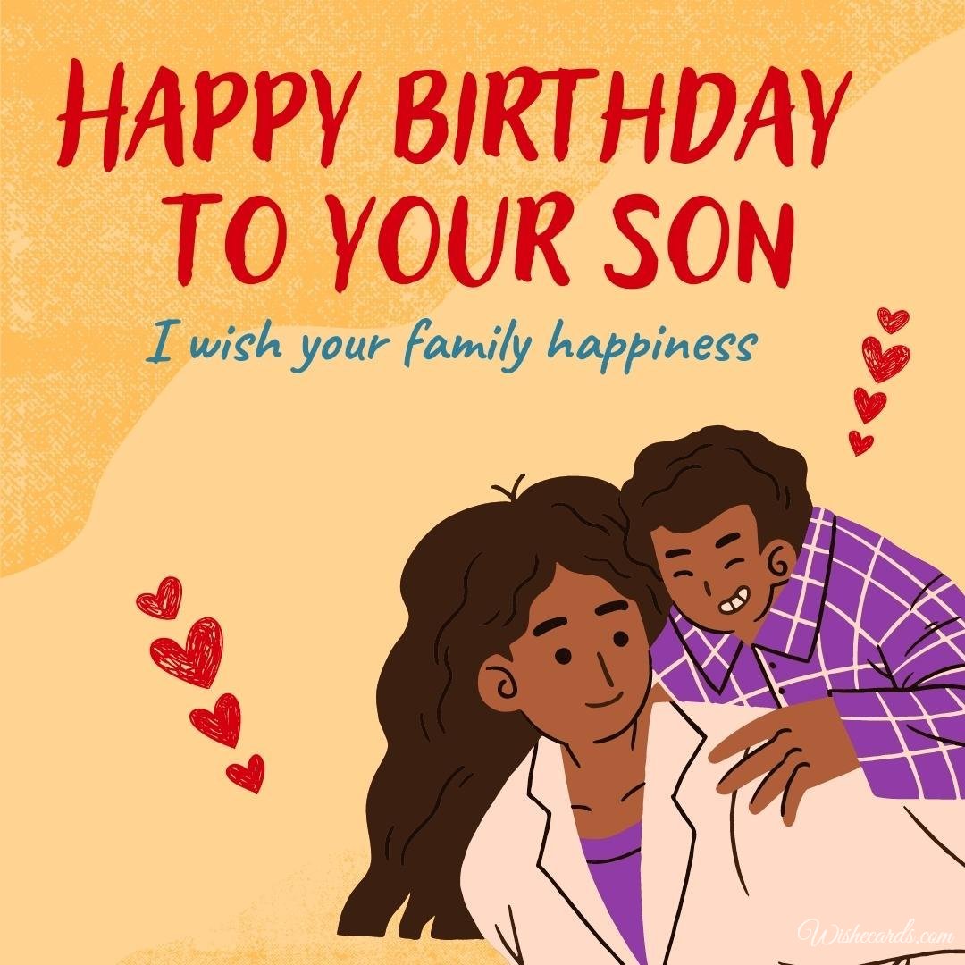 Free Son Birthday Card For Girlfriend