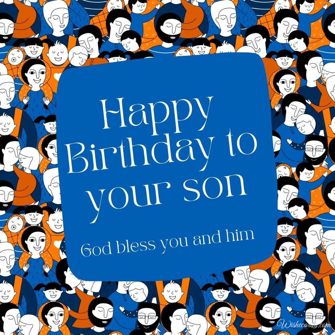 Free Son Happy Birthday Card For Parents