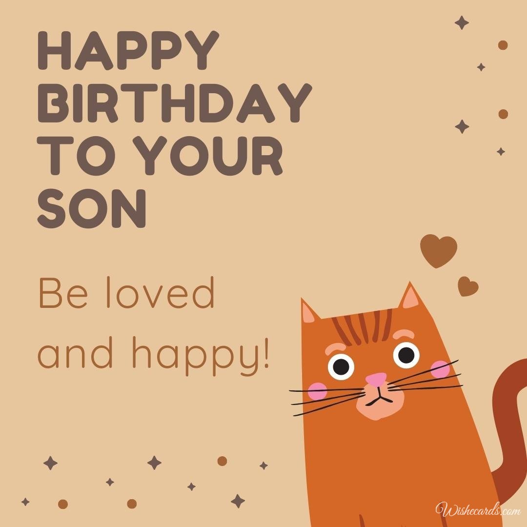 Free Son Happy Birthday Ecard For Husband