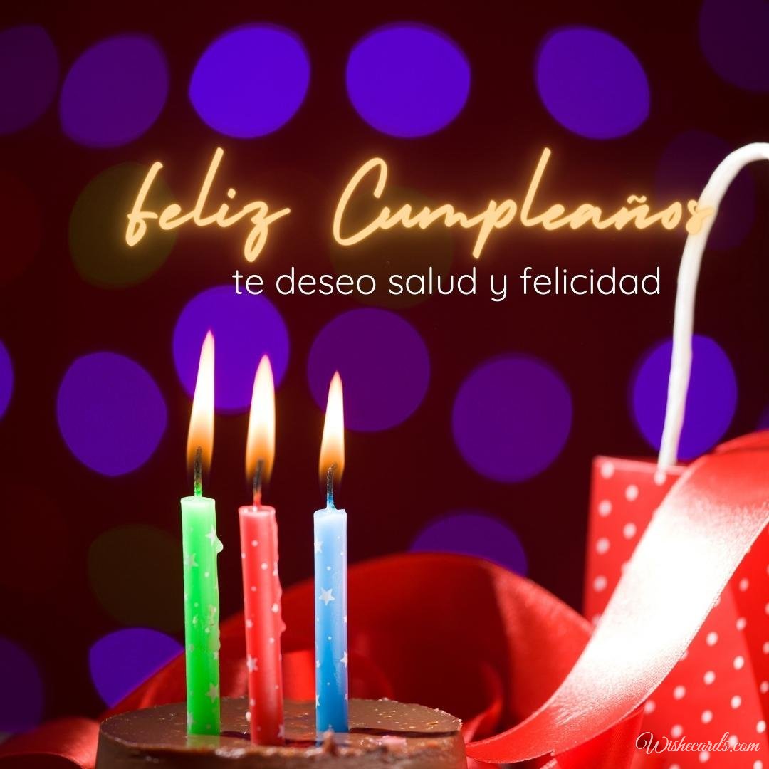 Free Spanish Birthday Card