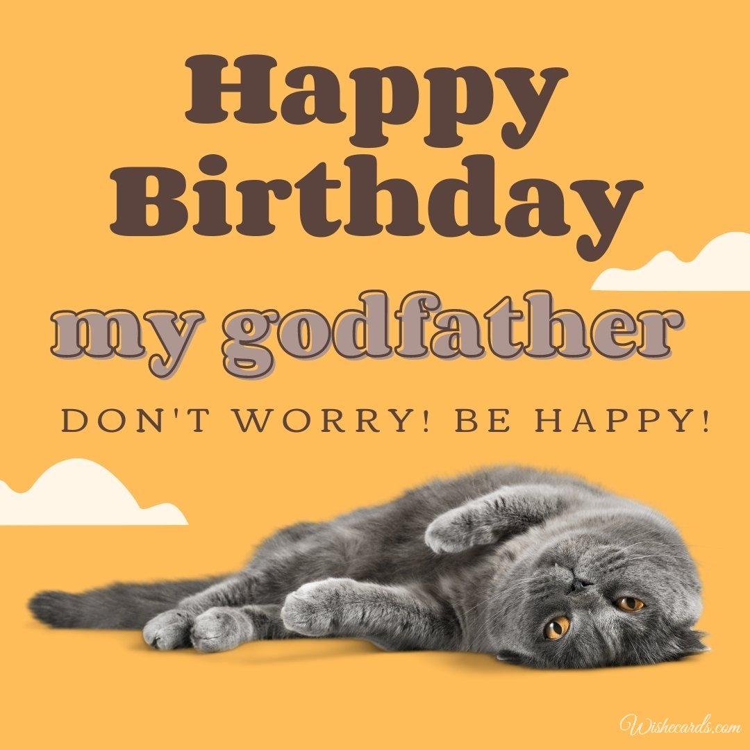 Funny Birthday Ecard For Godfather